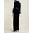 Diane von Furstenberg Blue Velvet Jumpsuit