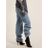 Vetements Blue High Rise Straight Leg Jeans