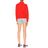 Sweat-shirt en coton brodé Champion en coloris Red