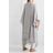 Caravana Multicolor Yun Caax Fringed Distressed Cotton-gauze Robe
