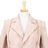 Chaqueta en ante rosa Balmain de color Pink