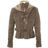 Chaqueta en oveja beige Balmain de color Natural