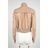 Chaqueta en lana beige Rick Owens de color Natural