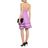 Halston Heritage Purple Kurzes Kleid