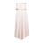 Halston Heritage Pink Knielanges Kleid