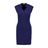 Halston Heritage Blue Kurzes Kleid