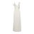 Halston Heritage White Langes Kleid