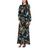 Diane von Furstenberg Black Langes Kleid