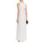 Halston Heritage White Langes Kleid