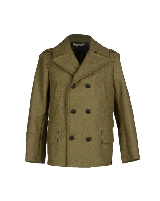 Golden Goose Deluxe Brand | Green Coat for Men | Lyst