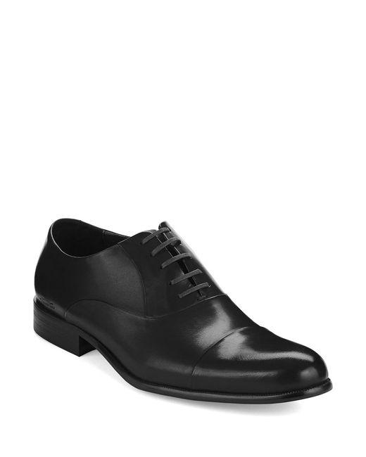 Kenneth cole Chief Council Dress Shoes in Black for Men | Lyst
