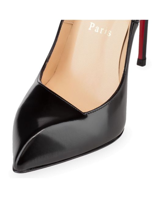Christian louboutin Corneille Patent Leather Pumps in Black | Lyst  