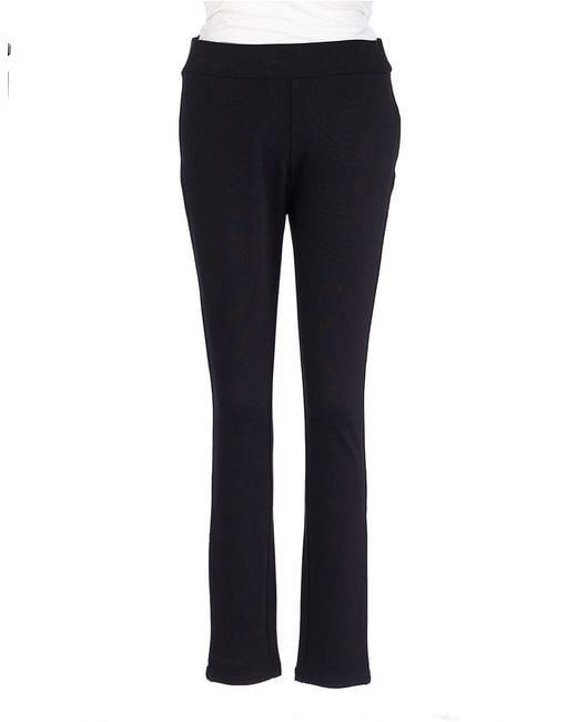 Nydj Black Petite Knit Ponte Pants Lyst
