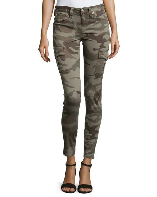 skinny camo trousers