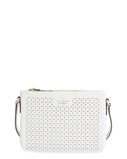 Kate spade 'milton Lane - Lilibeth' Perforated Leather ...