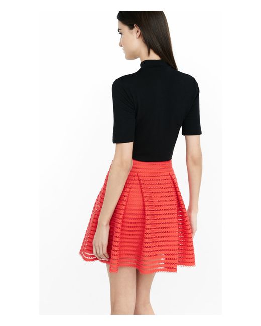 express pleated skirts