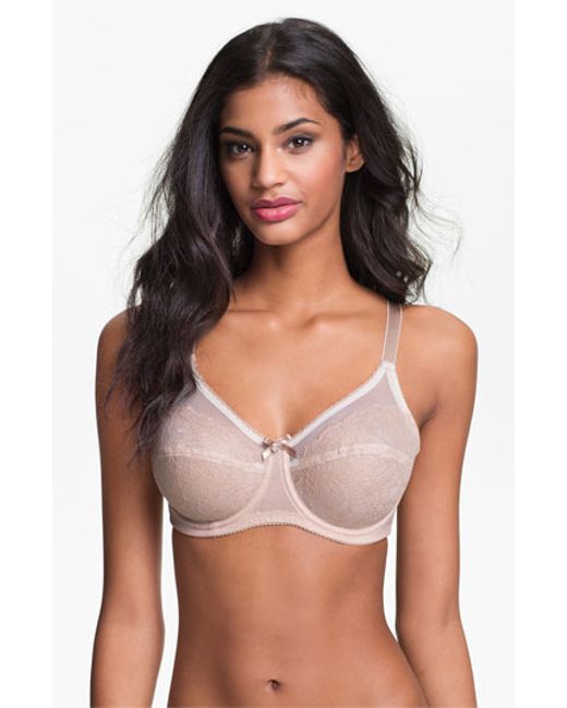 Wacoal 'retro Chic' Full Figure Underwire Bra in Beige