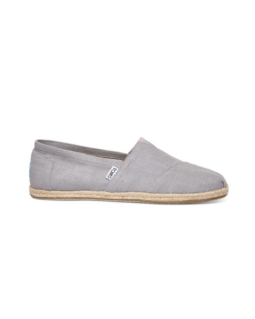 Toms Frost Grey Chambray Men's Classics in Gray for Men (Frost Grey) | Lyst
