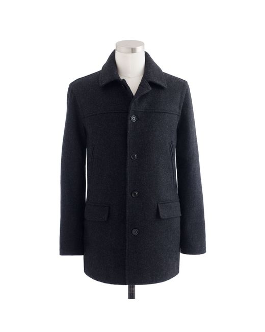 J.crew Tall University Coat With Thinsulate in Black for Men - Save 41% ...