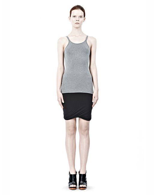 alexander wang t shirt cami hybrid