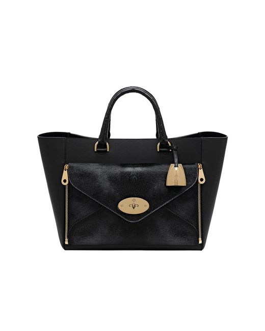 Mulberry Willow Tote in Black