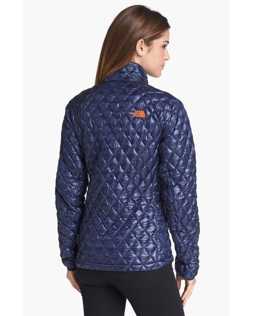 the north face blue coat