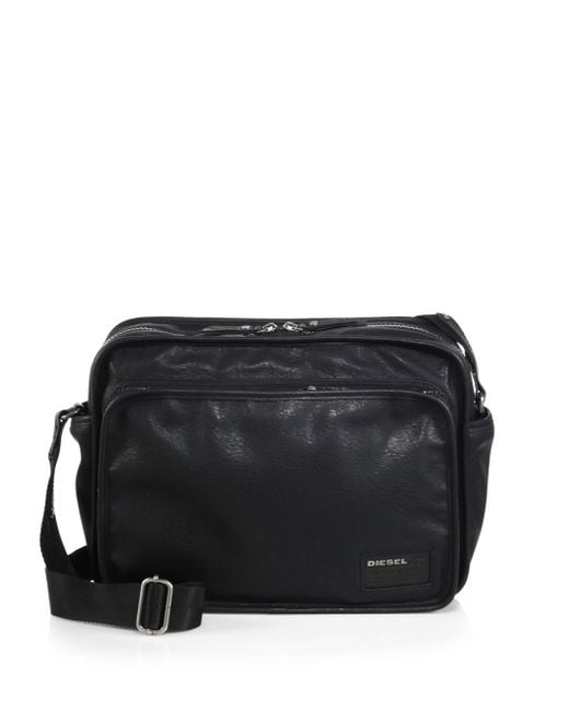 Diesel City To The Core Messenger Bag in Black for Men Lyst