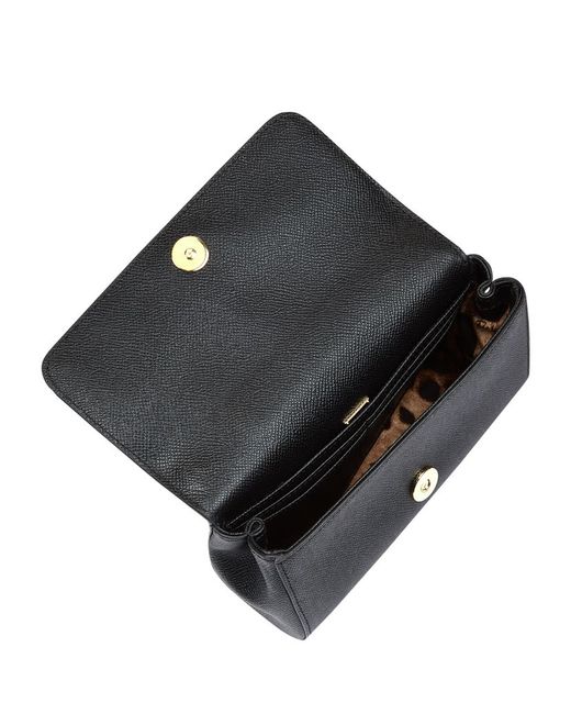 Dolce & gabbana Dauphine Leather Mini Bag in Black | Lyst