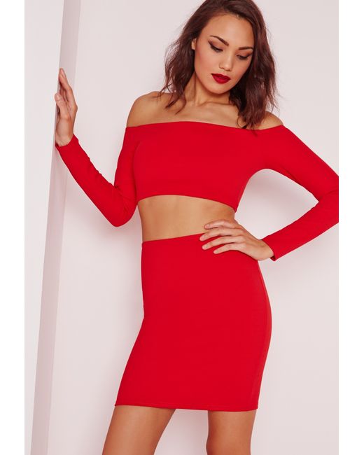red slinky long sleeve bodice cut out bodycon dress shoes