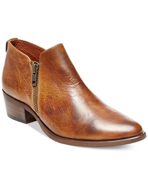 steve madden neven cognac leather