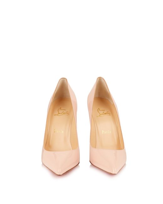 Christian louboutin Pigalle Follies Patent-Leather Pumps in Pink ...  