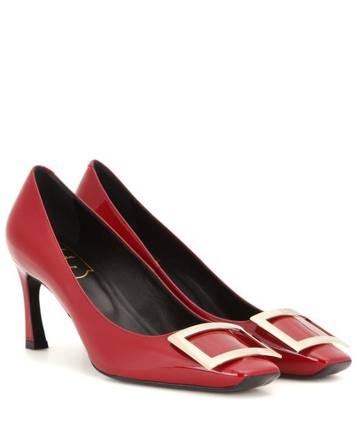 belle vivier pumps in patent leather