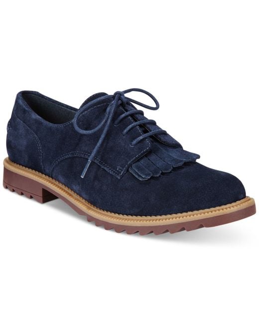 Shoes Clearance Clarks Navy Girls Shoes Clarks Girl's Derby Oxford