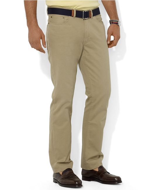 polo ralph lauren stretch straight fit chino pants