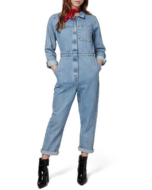 'mechanic' Denim Jumpsuit in Blue (LIGHT DENIM) Lyst