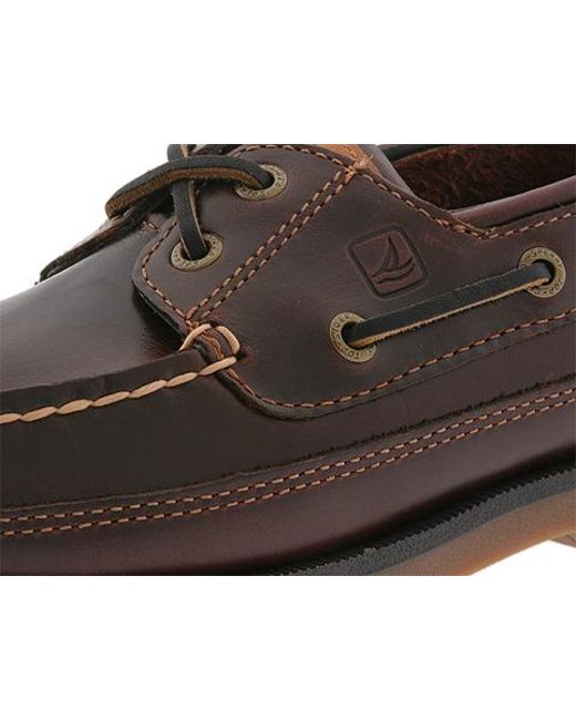 Sperry top-sider Mako 2-eye Canoe Moc in Brown for Men ...