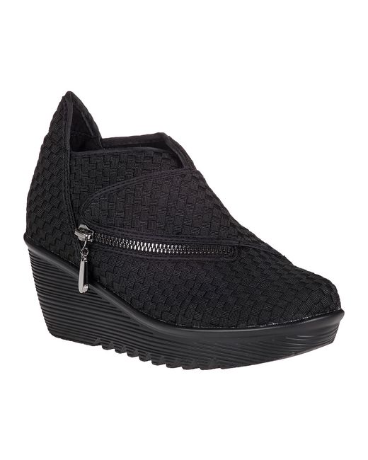 bernie mev high rise wedge boot