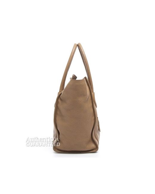replica designer handbags celine - celine brown leather handbag luggage