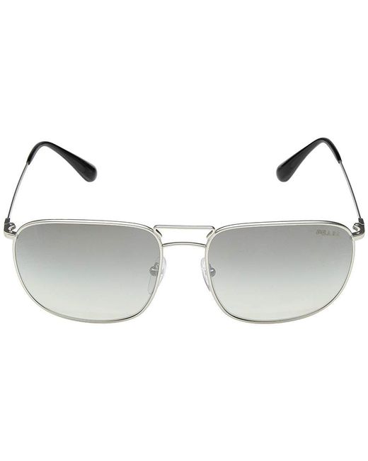 silver prada sunglasses
