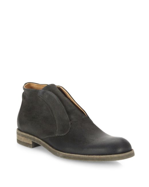 laceless boots for varvatos jacob laceless suede chukka boots in black laceless boots for varvatos jacob laceless suede chukka boots in black