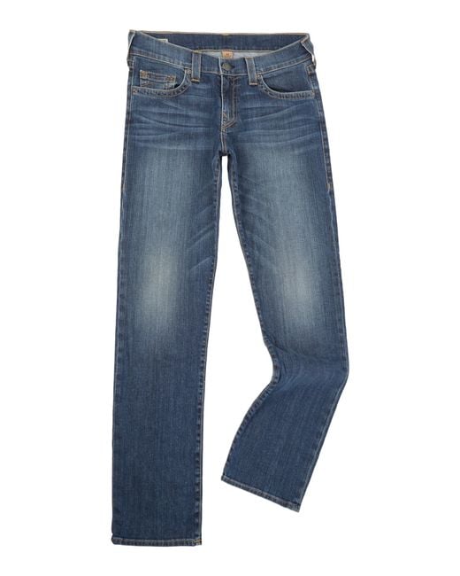 True religion Geno Slim Fit Medium Wash Jeans in Blue for Men (Denim ...