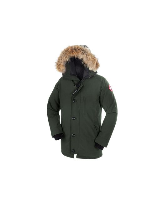 Canada goose Chateau Parka With Fur Hood in Green for Men ...