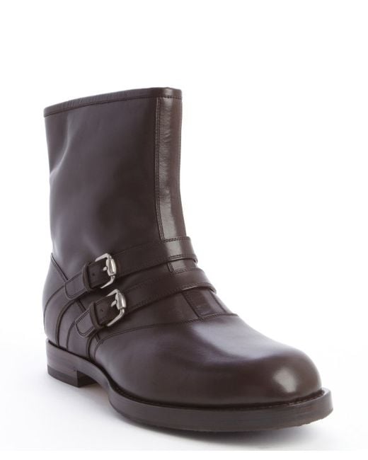 mens brown gucci boots