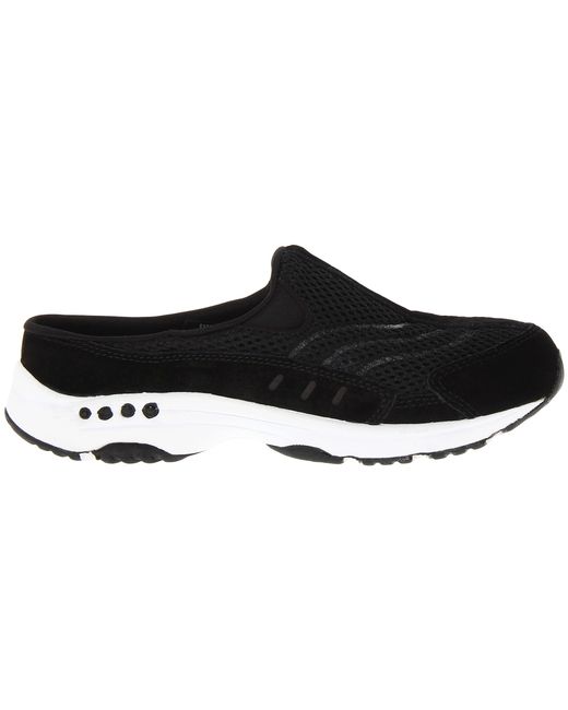 easy spirit traveltime black suede