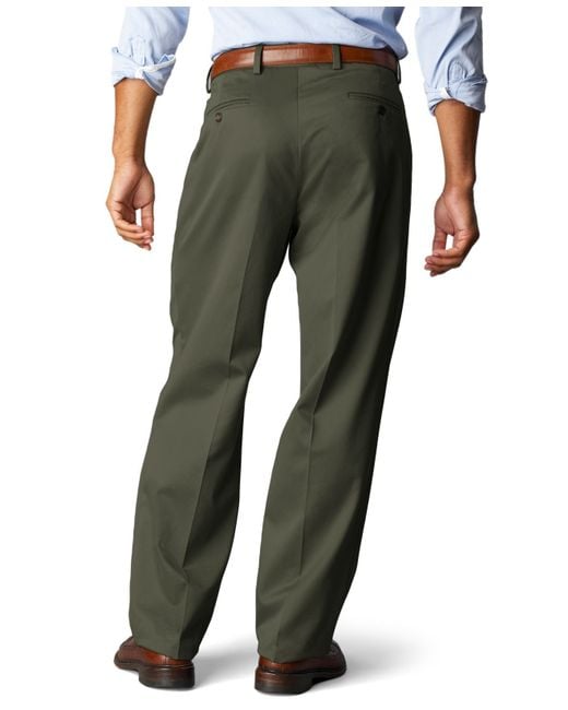 Dockers Big And Tall D3 Classic Fit Signature Khaki Pleated Pants in ...