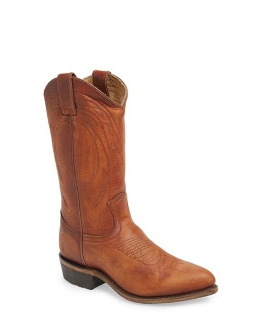 frye men's billy pull on western boot