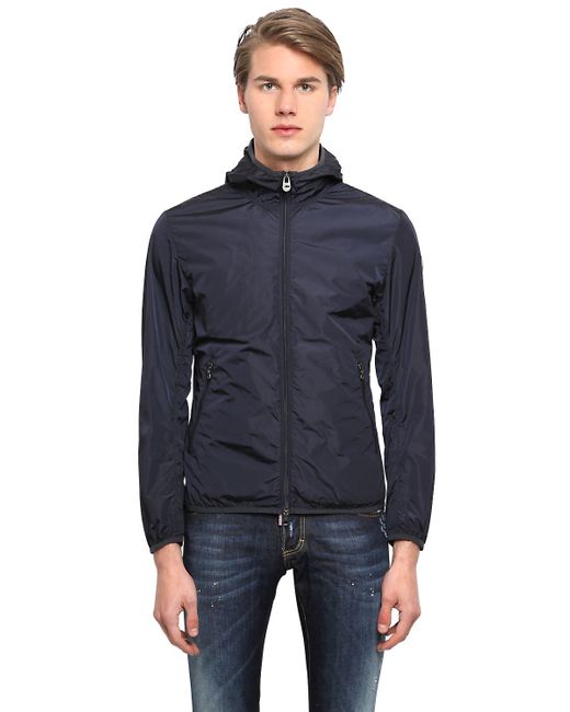 Download Colmar Packable Light Nylon Windbreaker Jacket in Blue for ...