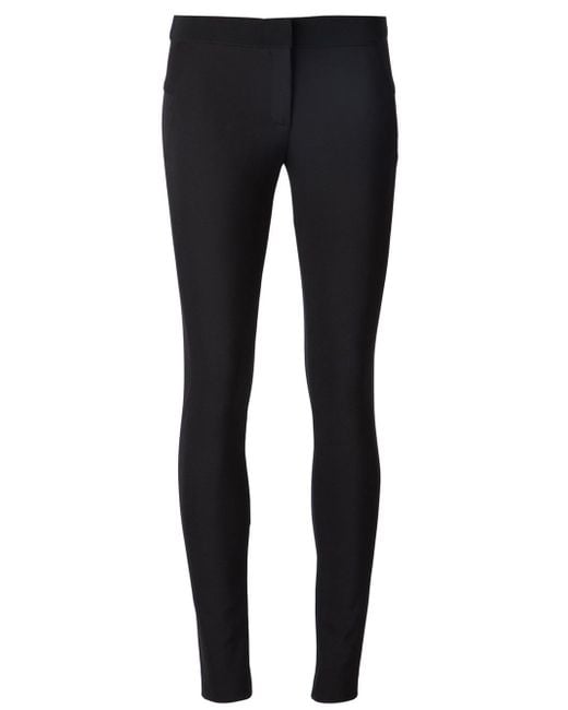 Womens Skinny Trousers - Leather Look - River Island