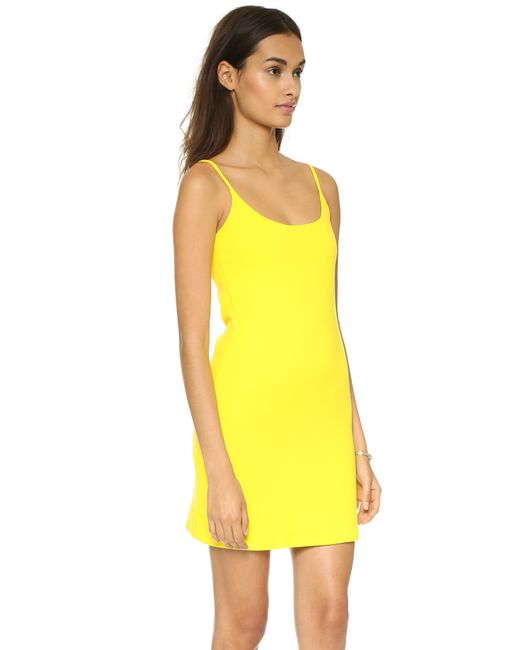 Susana monaco Slip Dress in Yellow (Yellowtail) - Save 50% | Lyst
