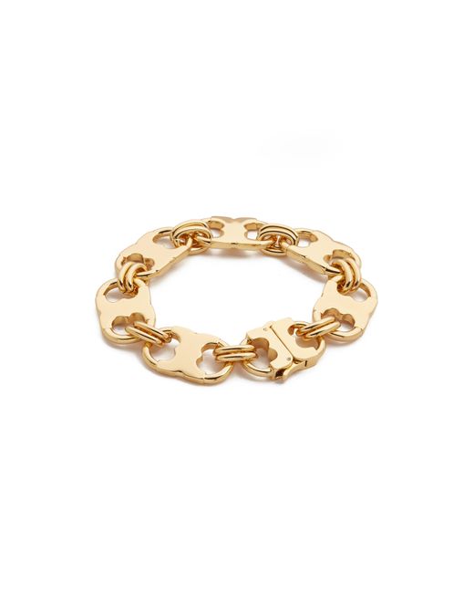 Tory burch Gemini Link Bracelet in Gold (Shiny Gold) Lyst